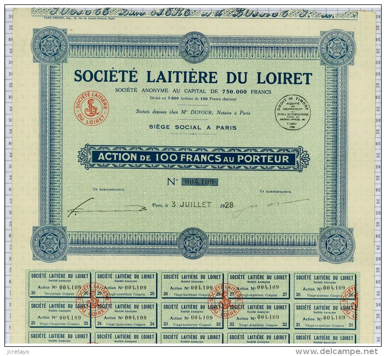 Sté Laitiere Du Loiret - Landbouw