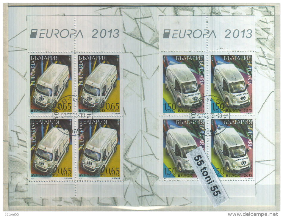 BULGARIA / Bulgarie 2013, Europa / CEPT Booklet –used (O) - Gebraucht