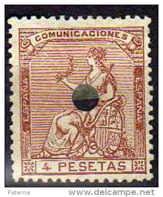 F- 6   España 1873  Alegoría    Nº 139t* - Usados