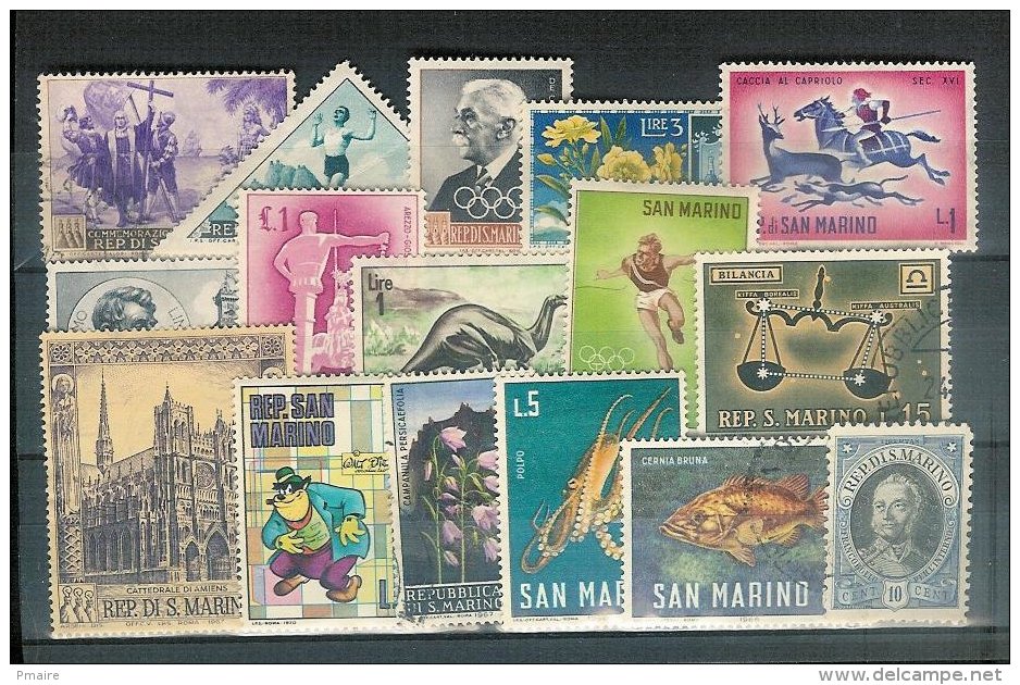 Lotpm - San Marin - Collections, Lots & Séries