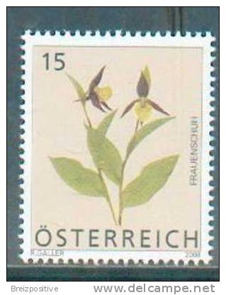 Autriche Austria 2007 - Sabot De Vénus / Lady Slipper Orchid - MNH - Orchideeën