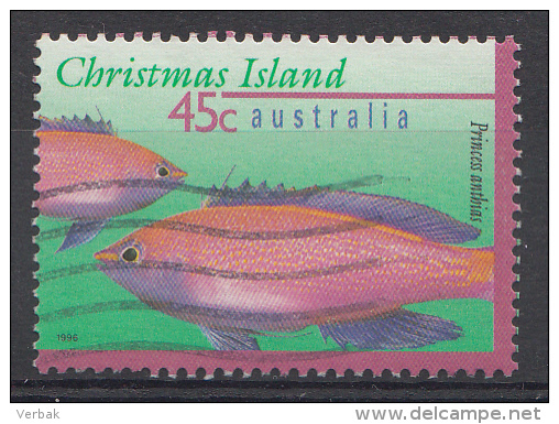 CHRISTMAS ISLAND Mi.nr.419 Poisson Fische 1996 OBLITÉRÉS / USED / GESTEMPELD - Christmas Island