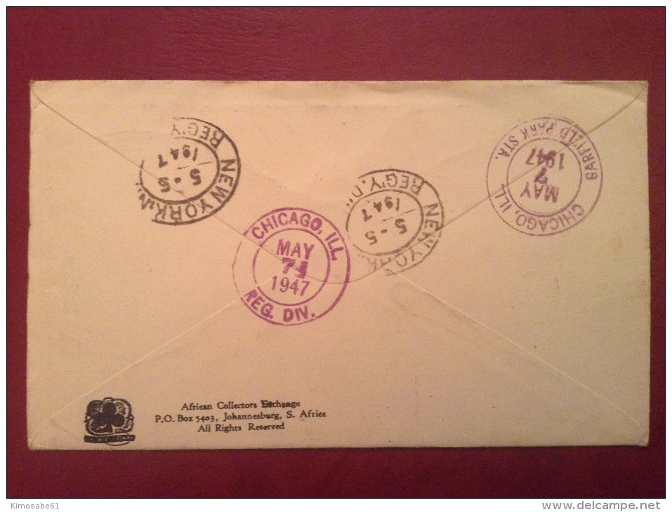 Basutoland, 1947 FDC - The First Visit Of The Royal Family To South Africa - 1933-1964 Crown Colony