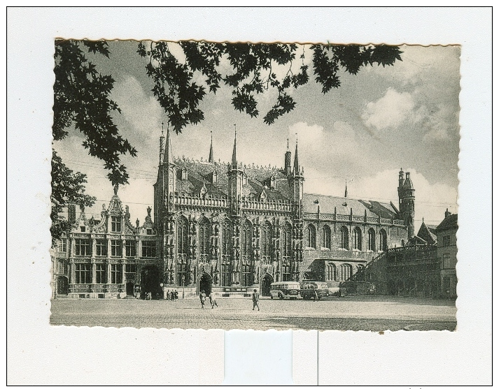 BREUGGE,kanselarji Stadhuis En Basillek Van't H.Bloed Christi-NV-BUS-!!!!!!!!!! - Brugge