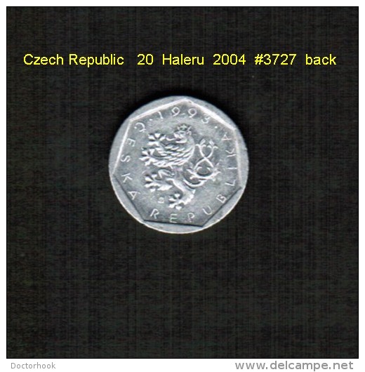 CZECH REPUBLIC   20  HALERU  1993  (KM # 2) - Tchéquie