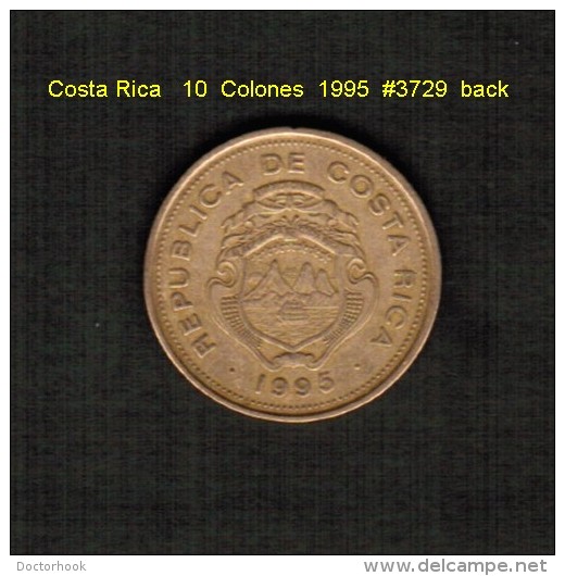 COSTA RICA   10  COLONES  1995  (KM # 228) - Costa Rica