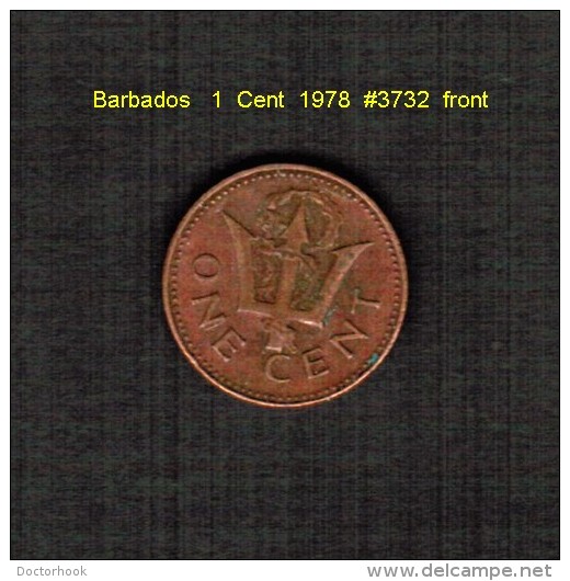 BARBADOS   1  CENT  1978  (KM # 10) - Barbados