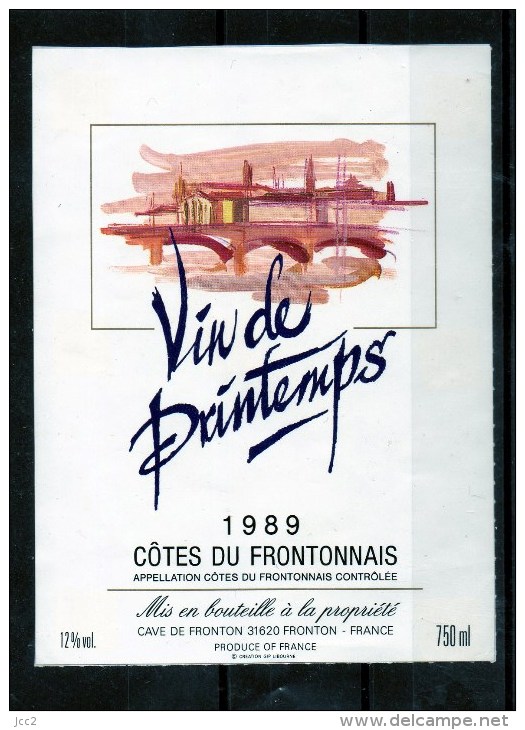 PONTS - Pont De  ( Etiquette Légèrement Collée Sur Feuille D´expo.) - Ponts