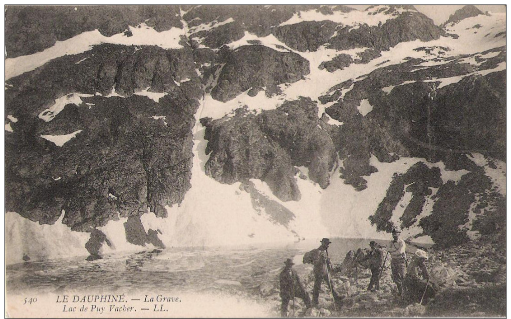 05 - Dauphiné - Précurseur - LA GRAVE - Lac De Puy Vacher (belle Animation) - Autres & Non Classés