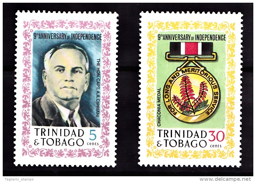 Trinidad & Tobago, 1971, SG 397 - 398, MNH - Trinidad & Tobago (1962-...)