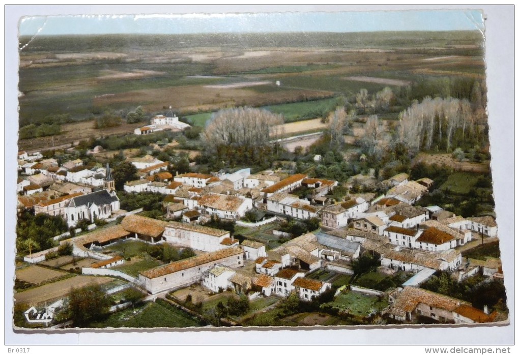 SAINT GERMAIN DE MARENCENNES - CPSM 17 - VUE PANORAMIQUE AERIENNE. - Other & Unclassified