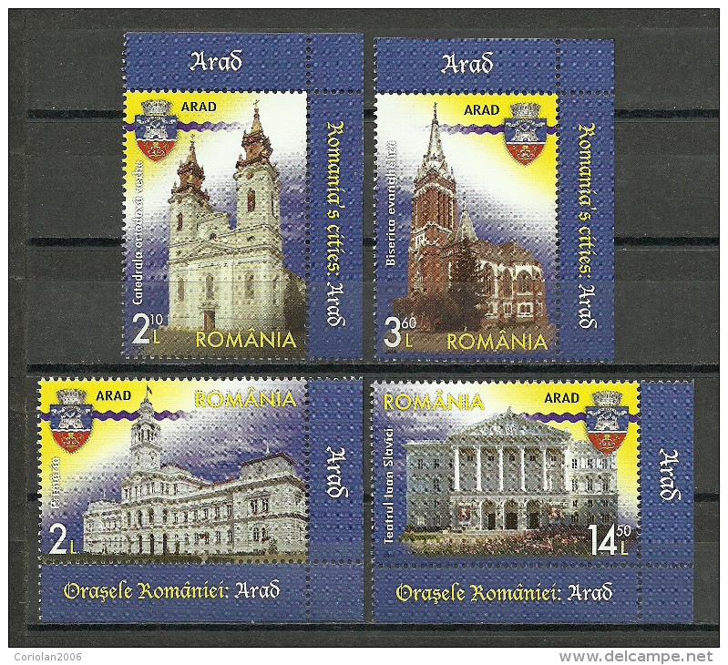 Romania 2014 / Romania's Cities - ARAD - Neufs