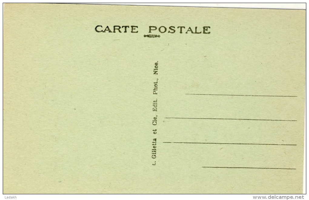 CARTE POSTALE  CPA NICE GARE D'AUTOBUS   # ANIMEE # - Transport Urbain - Auto, Autobus Et Tramway