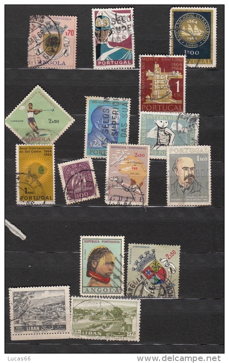 COLLEZIONE MISTA SU ALBUM POLARIS piu' di 400 FRANCOBOLLI - MIXED COLLECTION MORE THAN 400 STAMPS CA.