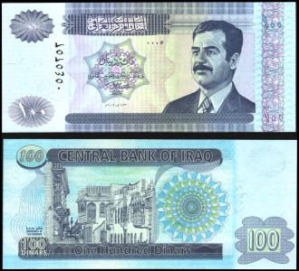 Iraq #87, 100 Dinars, 2002, UNC / NEUF - Irak