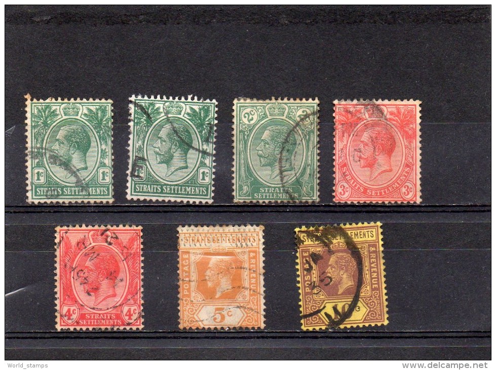 MALACCA 1912-13 O FILIGR MULTI CA - Straits Settlements