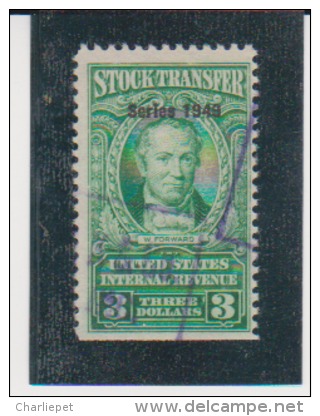 US United States  Scott # RD299 Used Catalogue $7.50 - Revenues