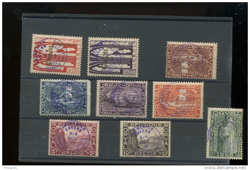 ORVAL  Anvers **  Cote 2200 Euros   Une Rare Série De Belgique Fraîcheur Postale - Neufs