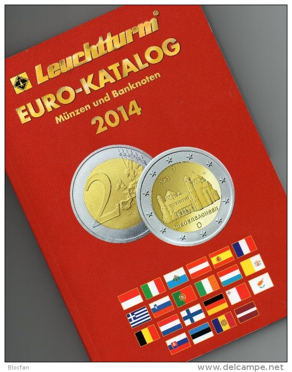 EURO-Katalog Deutschland 2014 Neu 10€ Münzen Für Numis-Briefe/ Numisblätter Aktulle Auflage Mit Banknoten Aller €-Länder - Sonstige & Ohne Zuordnung
