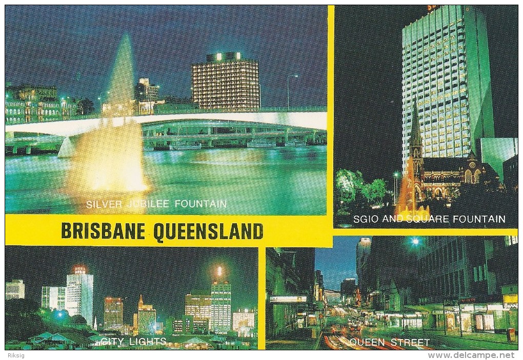 Brisbane  Queensland  Views.  Australia  B-2853 - Brisbane