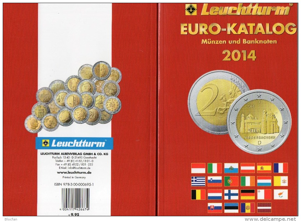 EURO-catalogue Germany/€-country 2014 New 10€ Coins Für Numis-Briefe/Numisblätter Aktulle Auflage+Banknoten Der €-Länder - Books & Catalogues