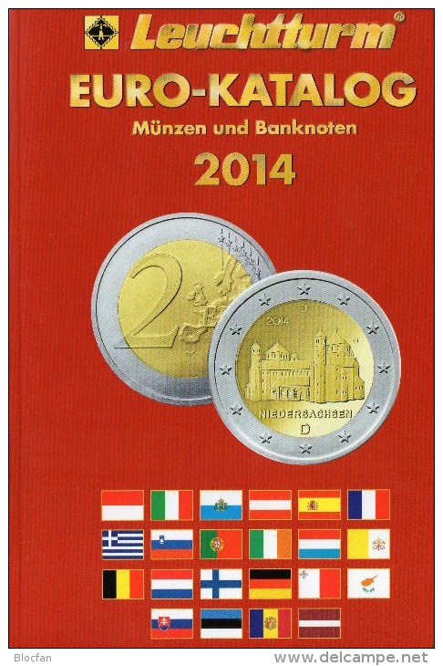 EURO Katalog Deutschland 2014 Für Münzen Numisblätter Numis-Briefe Neu 10€ Mit €-Banknoten Coins Catalogue Of EUROPA - Loisirs & Collections