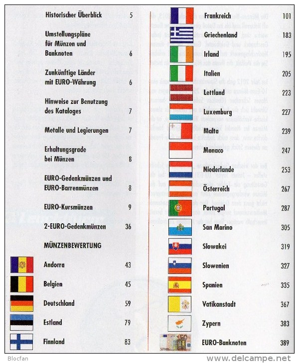 EURO Katalog Deutschland 2014 Für Münzen Numisblätter Numis-Briefe Neu 10€ Mit €-Banknoten Coins Catalogue Of EUROPA - Loisirs & Collections