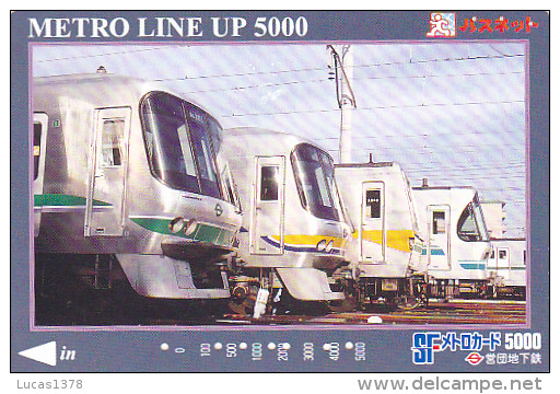 JAPON / TITRE DE TRANSPORT TOKYO / - Trenes