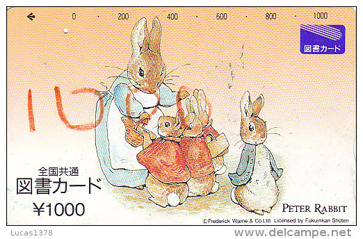 JAPON / TITRE DE TRANSPORT TOKYO / - Rabbits