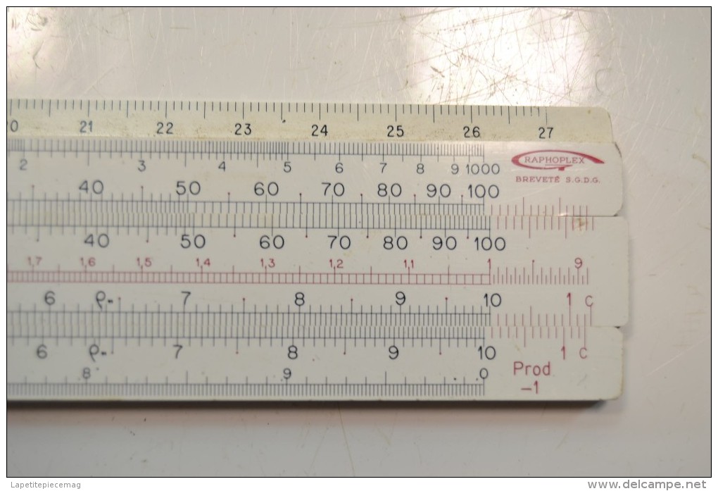 Règle De Calcul Raphoplex SGDG - Andere & Zonder Classificatie