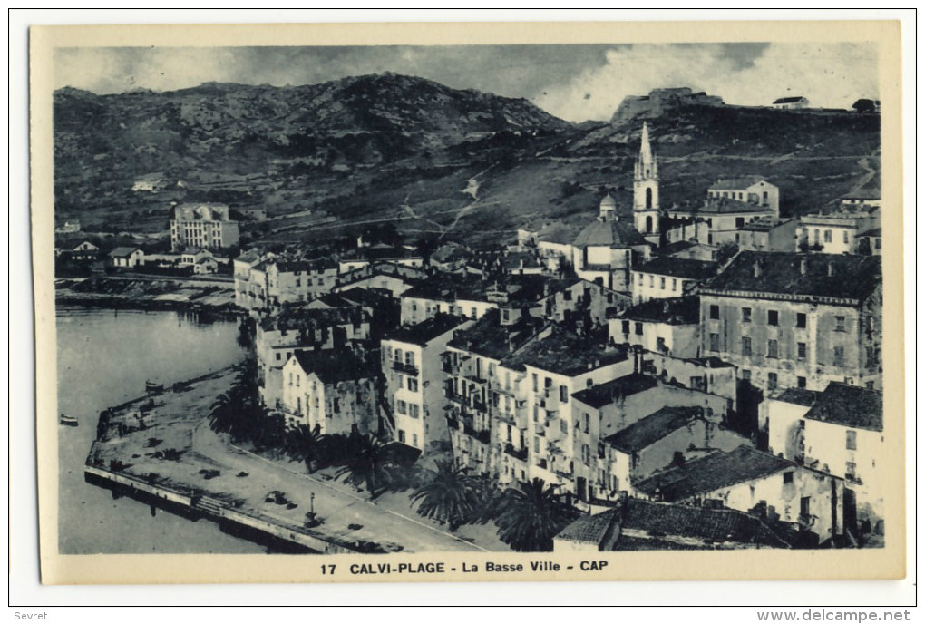 CALVI-PLAGE. - La Basse Ville - Calvi