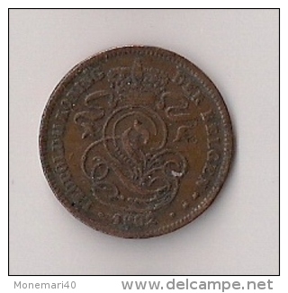 BELGIQUE - LEOPOLD II - 2 Centimes - 1902 (Légendes En Flamand). - 2 Centimes