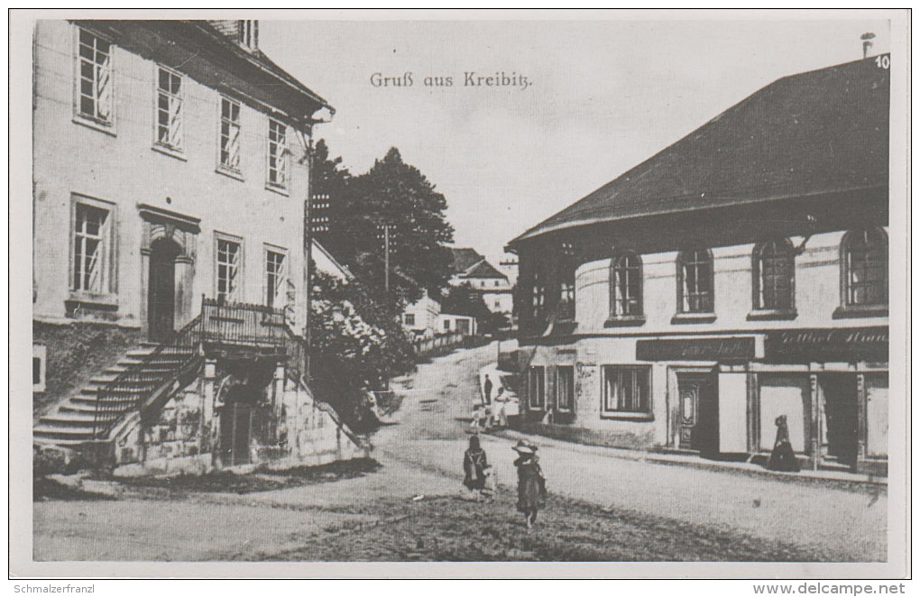 REPRO Foto Abzug Kreibitz Chribska Böhmische Schweiz A Schönlinde Böhmisch Kamnitz Leipa Georgenthal Daubitz Khaa - Sudeten