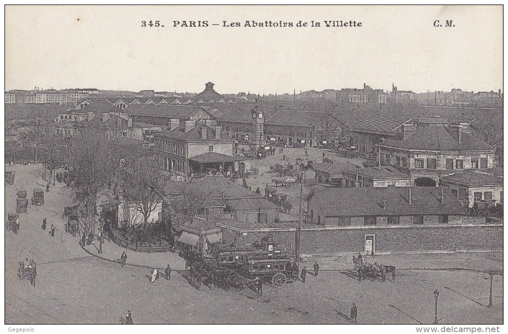PARIS - Les Abattoirs De La Villette - Arrondissement: 19