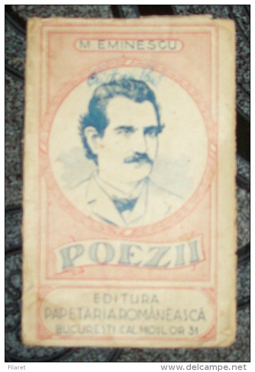 ROMANIA-M.EMINESCU,POEZII -ED.PAPETARIA ROMANEASCA - Poésie