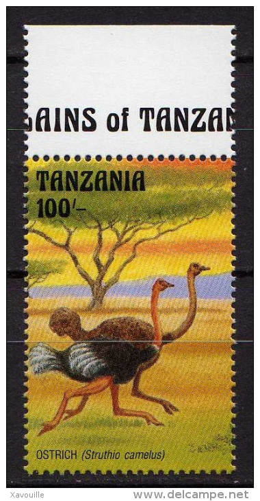 Autruche - Angola 2000 + Tanzanie - Autruches