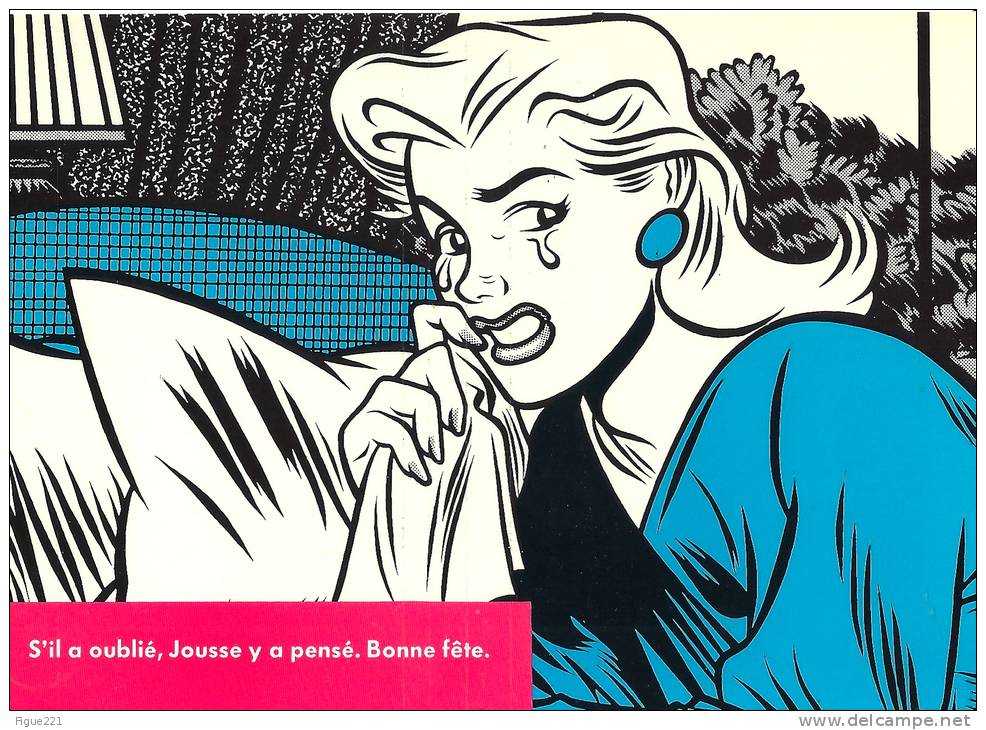 Carte Publicitaire - Jousse (Mode) - Bonne Fête - Publicité