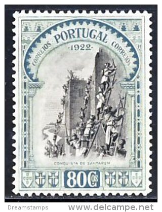 !										■■■■■ds■■ Portugal 1928 AF#446* Independence Third Issue 80 Cent (x0786) - Ungebraucht