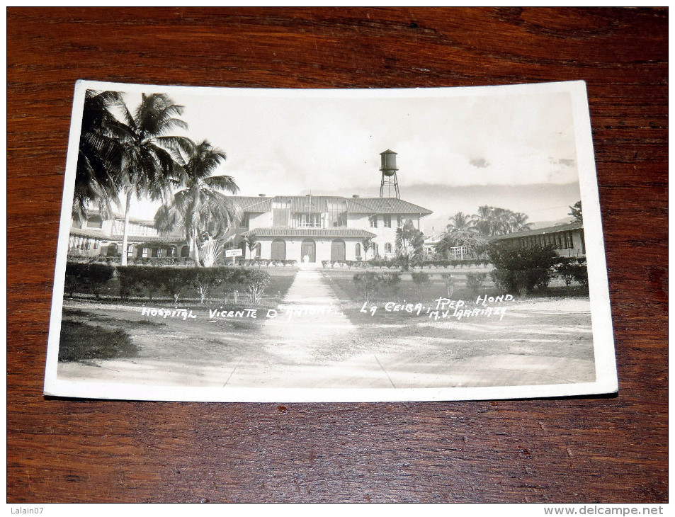 Carte Postale Ancienne : HONDURAS : LA CEIBA : Hospital Vicente D' Antoni - Honduras