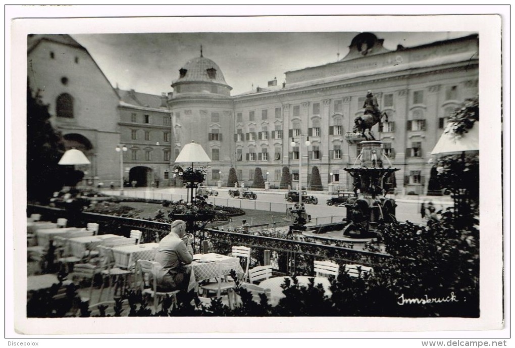 I1788 Innsbruck - Leopoldsbrunnen - Auto Cars Voitures / Viaggiata 1949 - Innsbruck