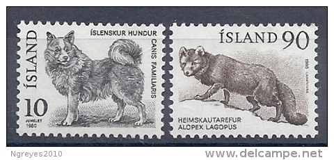 140010448  ISLANDA  YVERT  Nº  503/4  **/MNH - Neufs