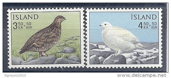 140010452  ISLANDA  YVERT  Nº  343/4  **/MNH - Unused Stamps