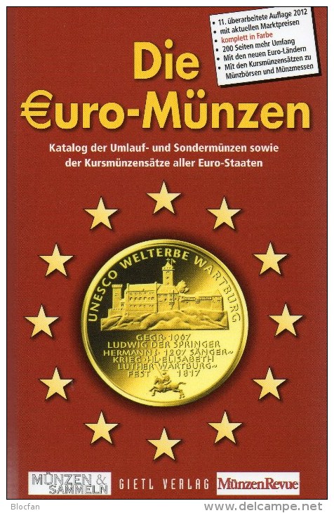 EURO-Münzen Katalog 2012 Neu 25€ Deutschland Und Europa Für Numis-Briefe Numisblätter Von Gietl Catalogue Of EU-country - Boeken & Software