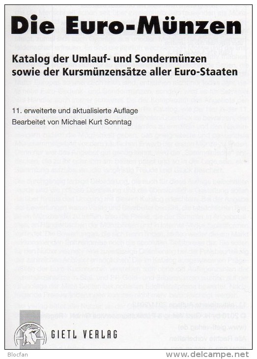 EURO-Münzen Katalog 2012 Neu 25€ Deutschland Und Europa Für Numis-Briefe Numisblätter Von Gietl Catalogue Of EU-country - Boeken & Software