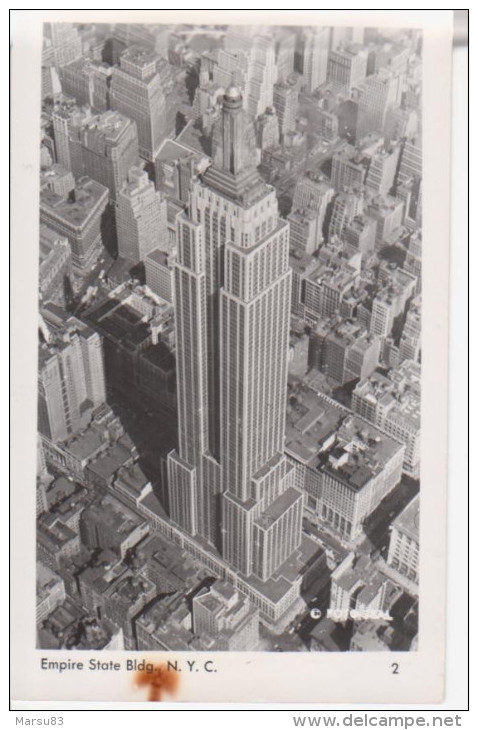 Empire State Bldg  **belle Carte Plate Et Rigide** Ed Photo Seal & Co - Empire State Building