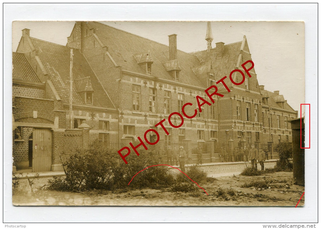 LEDEGEM-CARTE PHOTO Allemande-Guerre 14-18-1WK-BELGIQUE-BELGIE N-Flandern- - Ledegem