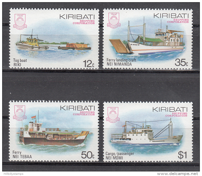 Kiribati    Scott No. 440-43    Mnh   Year  1984 - Kiribati (1979-...)