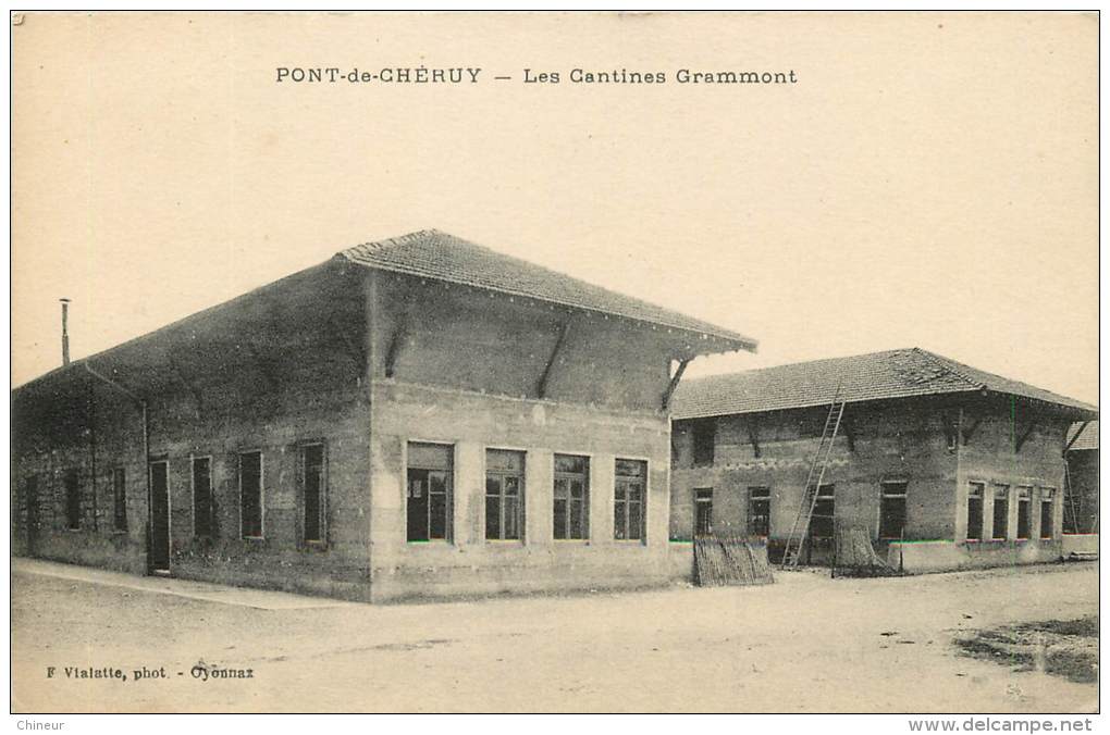 PONT DE CHERUY LES CANTINES GRAMMONT - Pont-de-Chéruy
