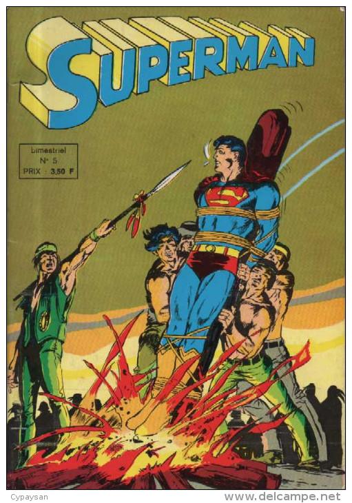 SUPERMAN N° 5 BE SAGEDITION 01-1976 - Superman