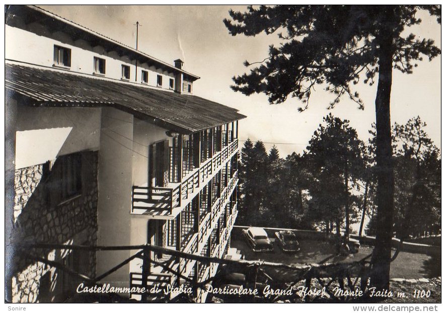 CASTELLAMARE DI STABIA 1961 - PARTICOLARE GRAND'HOTEL MONTE FAITO - C321 - Castellammare Di Stabia